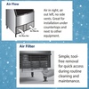 image:imageCommercial Undercounter Ice Maker by Manitowoc127 lbs  day