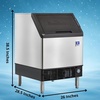 image:imageManitowoc NEO Series Undercounter Ice Machine  20 Wide 62 lbDay Cube Ice Production 31 lb Storage Air CooledUDP0140A
