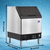 image:imageManitowoc NEO Series Undercounter Ice Machine  20 Wide 62 lbDay Cube Ice Production 31 lb Storage Air CooledUDP0190A