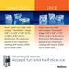 image:imageManitowoc SFA292 Vending Ice Dispenser with Builtin Water Valve touchless Lever Floor Model 30 W x 32 D x 82 H AHRI Certified 180lb120 lbs