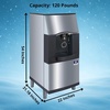 image:imageManitowoc SFA292 Vending Ice Dispenser with Builtin Water Valve touchless Lever Floor Model 30 W x 32 D x 82 H AHRI Certified 180lb120 lbs