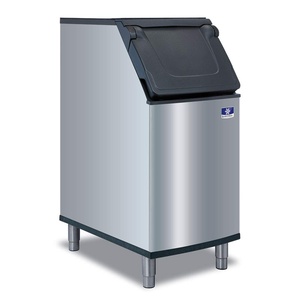 image:imageManitowoc D420 Ice Bin 22 W 34 D x 50 H with Sidehinged FrontOpening Door Side Grips 383 lb383 lbs